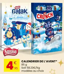Stokomani Nestle calendrier de l'avent offre