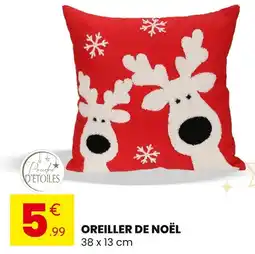 Stokomani Poche d'etoiles oreiller de noël offre