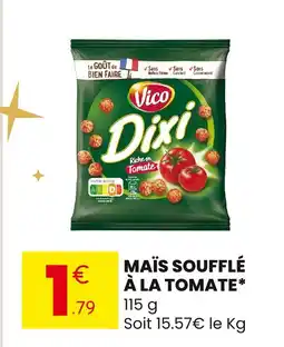 Stokomani Vico maïs soufflé à la tomate offre