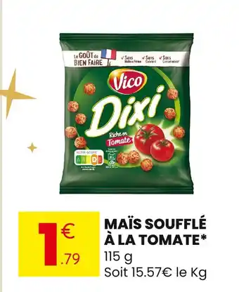 Stokomani Vico maïs soufflé à la tomate offre