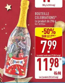 ALDI Celebrations bouteille celebrations offre