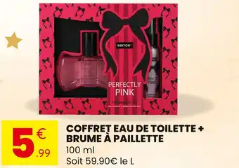 Stokomani Sence coffret eau de toilette + brume à paillette offre