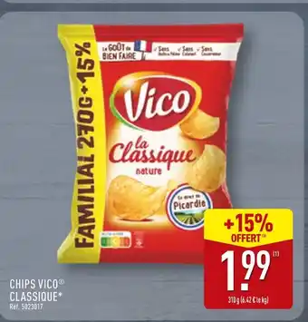ALDI Vico chips classique offre