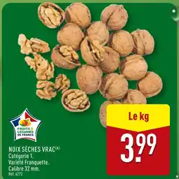 ALDI Vrac noix sèches vrac offre