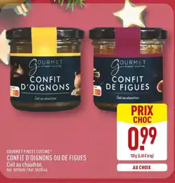 ALDI Gourmet finest cuisine confit d'oignons offre