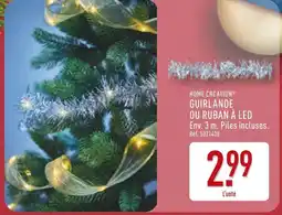 ALDI Home creation guirlande à led offre