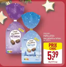 ALDI Choceur papillotes pétards offre