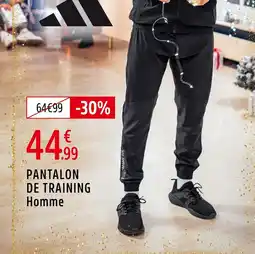 Intersport Adidas pantalon de training homme offre