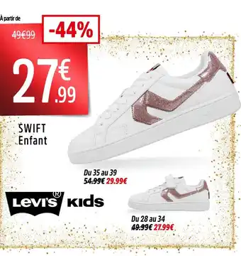Intersport Levi's swift enfant offre