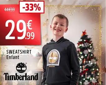 Intersport Timberland sweatshirt enfant offre