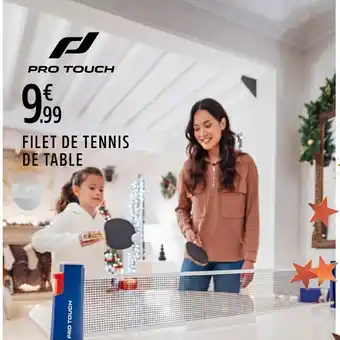 Intersport Pro touch filet de tennis de table offre