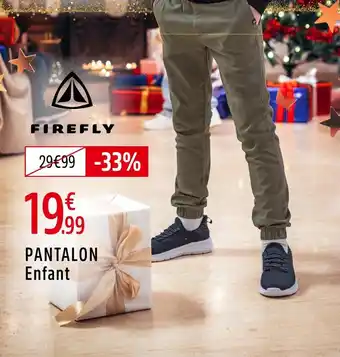 Intersport Firefly pantalon enfant offre
