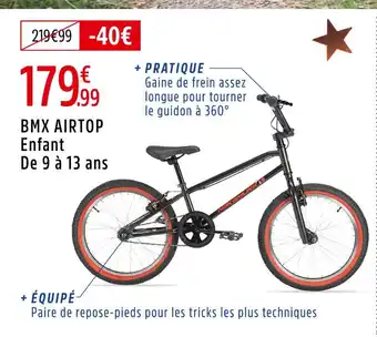 Intersport Nakamura bmx airtop enfant offre