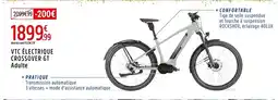 Intersport Vtc électrique crossover gt adulte offre