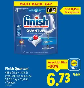 Lidl Finish quantum offre