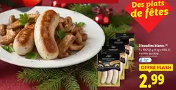 Lidl Deluxe boudins blancs offre