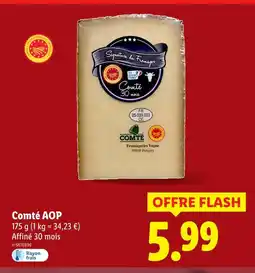 Lidl Comté comté aop offre