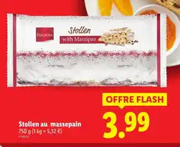 Lidl Favorina stollen au massepain offre