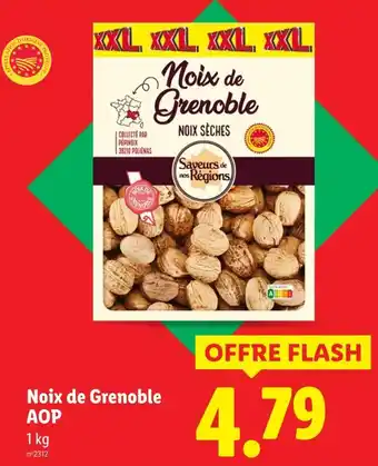 Lidl Saveurs de nos régions noix de grenoble aop offre