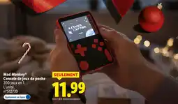 Lidl Console de jeux de poche offre