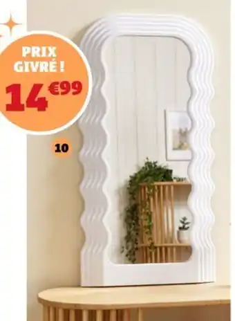 Gifi Miroir wavy offre