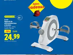 Lidl Crivit appareil de musculation bras et jambes offre