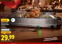 Lidl Silvercrest chauffe plat offre
