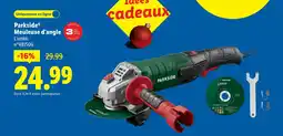 Lidl Parkside meuleuse d'angle offre