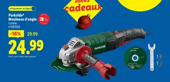 Lidl Parkside meuleuse d'angle offre