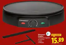 Lidl Silvercrest crêpière offre