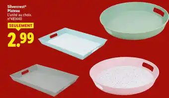 Lidl Silvercrest plateau offre