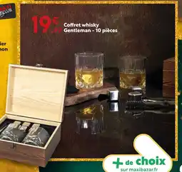Maxi Bazar Coffret whisky gentleman offre