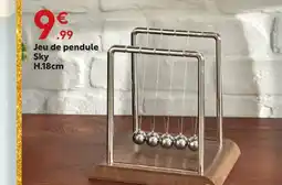 Maxi Bazar Jeu de pendule sky h.18cm offre