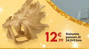 Maxi Bazar Statuette poisson jil offre