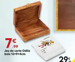 Maxi Bazar Jeu de carte odile offre