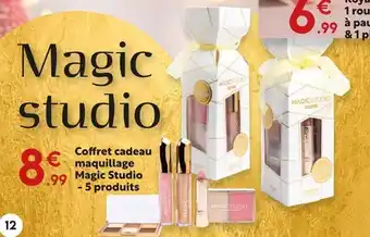 Maxi Bazar Magic studio coffret cadeau maquillage - 5 produits offre