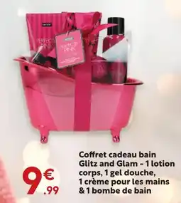 Maxi Bazar Coffret cadeau bain glitz and glam offre