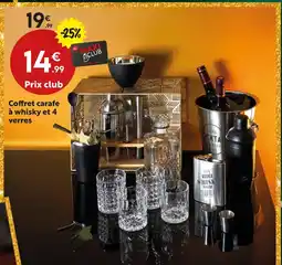 Maxi Bazar Coffret carafe à whisky et 4 verres offre