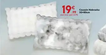 Maxi Bazar Coussin nebraska offre