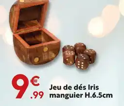 Maxi Bazar Jeu de dés iris offre