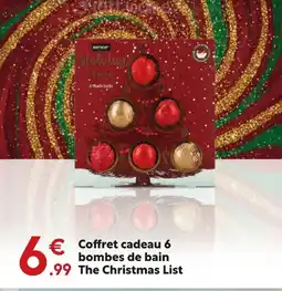 Maxi Bazar Coffret cadeau 6 bombes de bain offre