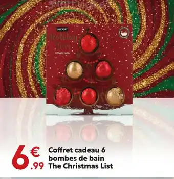 Maxi Bazar Coffret cadeau 6 bombes de bain offre
