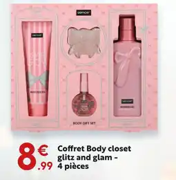 Maxi Bazar Coffret body closet glitz and glam offre