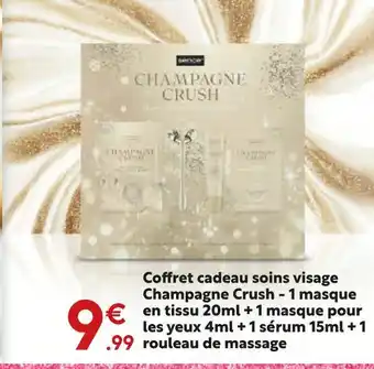 Maxi Bazar Sence coffret cadeau soins visage champagne crush offre