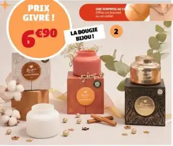 Gifi Bougie bijou offre