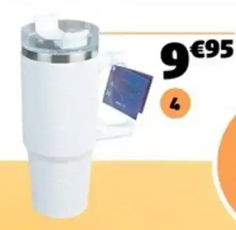 Gifi Mug isotherme + paille offre