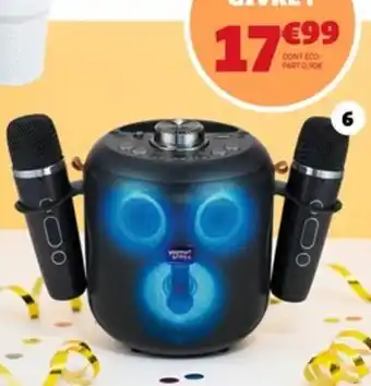 Gifi Enceinte karaoké offre