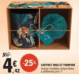 E.Leclerc Coffret mug et pompom offre