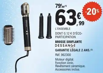 E.Leclerc Brosse souflante dessange offre
