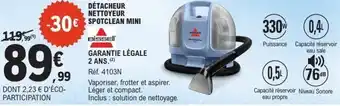 E.Leclerc Détacheur nettoyeur spotclean mini offre